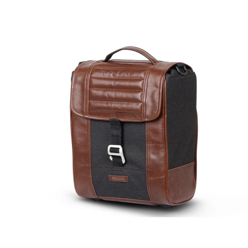 SHAD SR38 Cafe Racer Style Side Case Pannier - Brown X0SR38