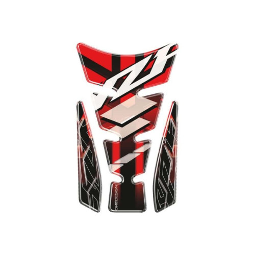 PUIG Wings Tank Pad With YZF Logo (Red) 4723R
