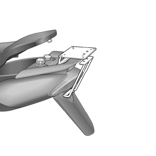 SHAD Top Box Fitting Kit Y0JG52ST