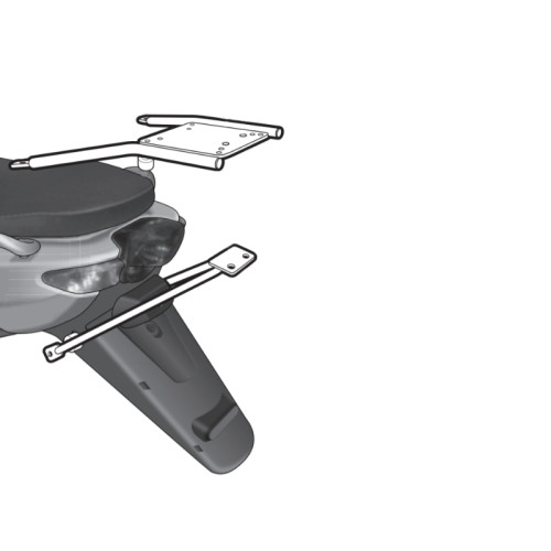 SHAD Top Box Fitting Kit Y0NS58ST