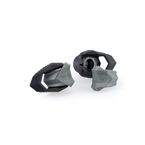 PUIG Puck And Rubber End M12 Screw For Frame Sliders R19 50mm (Black) 3152N