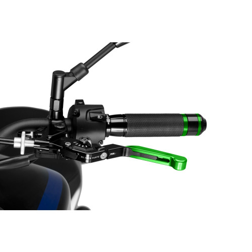 PUIG Extendable Folding V3 Clutch (Green Extender With Black Selector) 24VNN