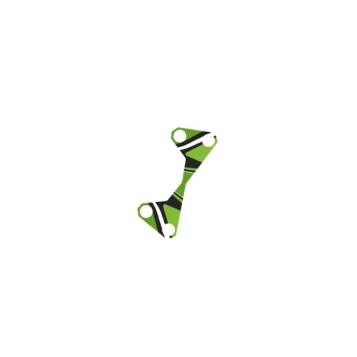 PUIG Radikal Yoke Protector (Green) 6952V
