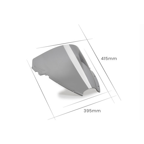 PUIG R-Racer Screen (Light Smoke) 21175H