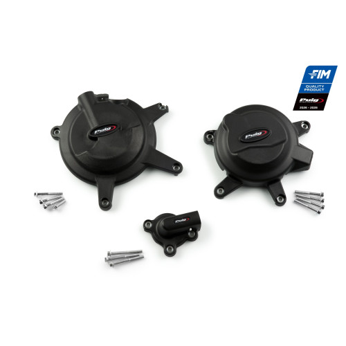 PUIG Engine Cover Track Certified (Black) 21512N