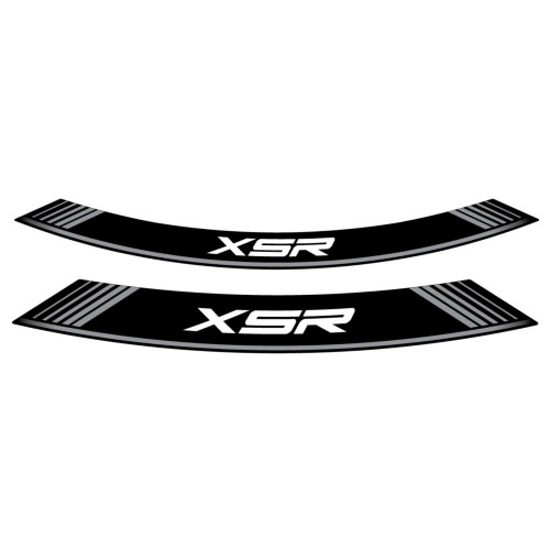 PUIG Wheel Rim Stickers (Silver) 9985P