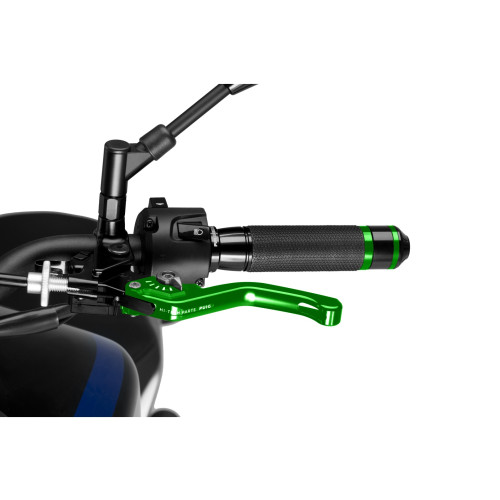 PUIG Short V3 Clutch (Green Lever With Silver Selector) 230VP