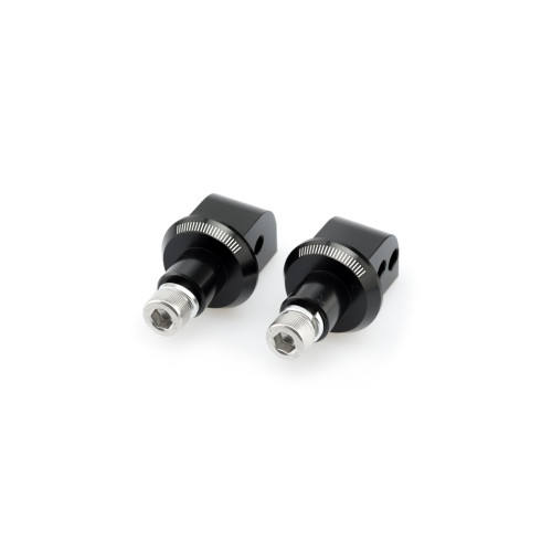 PUIG Pillion Footpeg Adaptors (Black) 6345N
