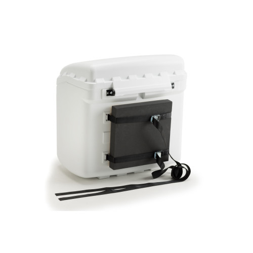 PUIG Maxi Top Box With Latch And Straps (White) 3660B