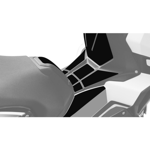 PUIG Scooter Anti Scratch Tank Pad Set (Black) 9952N