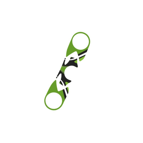 PUIG Radikal Yoke Protector (Green) 6951V
