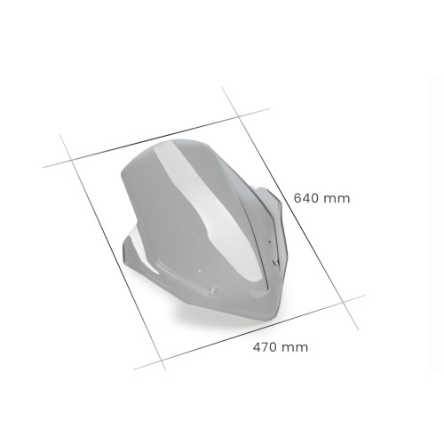 PUIG Touring Screen (Light Smoke) 21219H