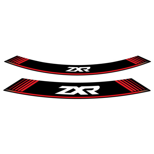PUIG Wheel Rim Stickers (Red) 9292R