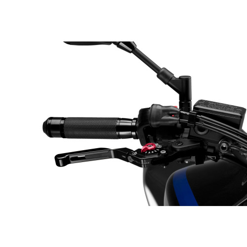 PUIG Extendable Folding V3 Brake (Black Extender With Red Selector) 14NNR