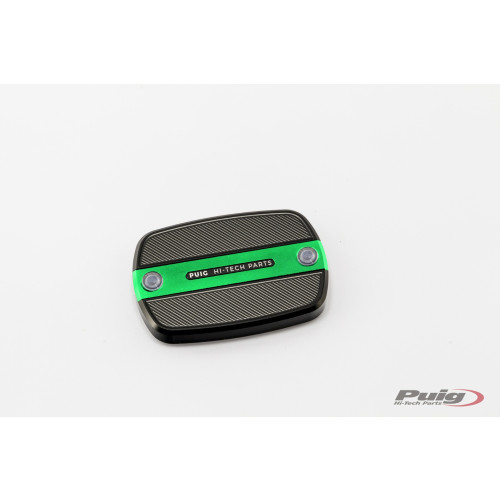 PUIG Front Brake Fluid Tank Cap (Green) 9269V