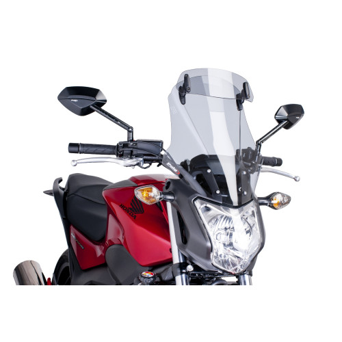 PUIG Touring Screen Plus With Extender (Light Smoke) 6001H