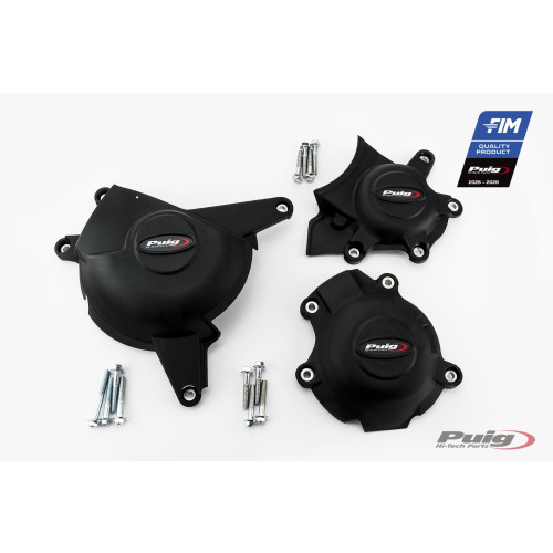 PUIG Engine Cover Track Certified (Black) 21517N