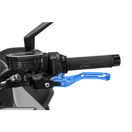 PUIG Short V4 Clutch Lever (Blue Lever With Blue Selector) 4230AA