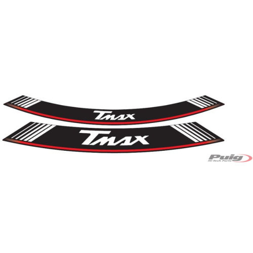 PUIG Wheel Rim Stickers (Silver) 5532P