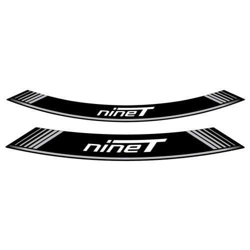 PUIG Wheel Rim Stickers (Silver) 9133P
