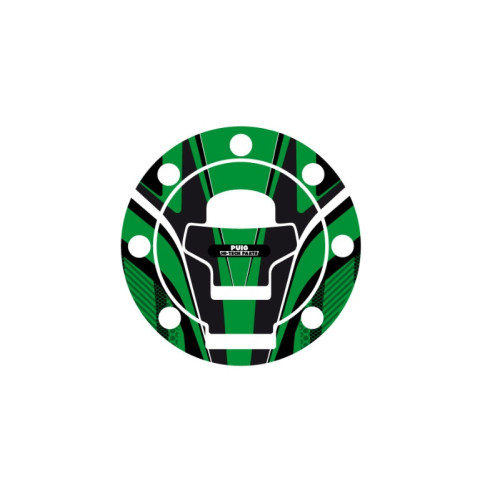 PUIG Radikal Fuel Cap Protector (Green) 6316V