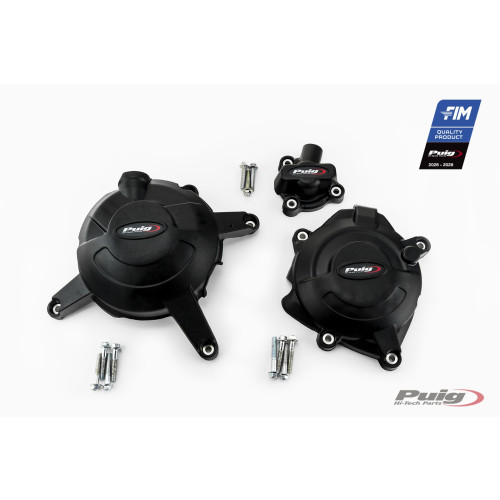 PUIG Engine Cover Track Certified (Black) 21520N