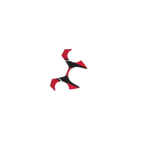 PUIG Radikal Yoke Protector (Red) 6910R