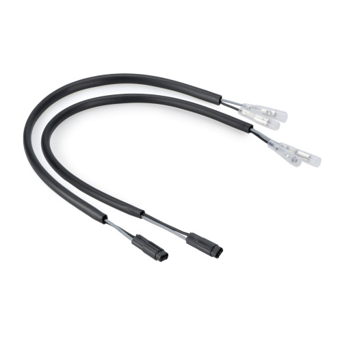 PUIG Number Plate Wiring Extension Kit type 15 180mm (Black) 20791N