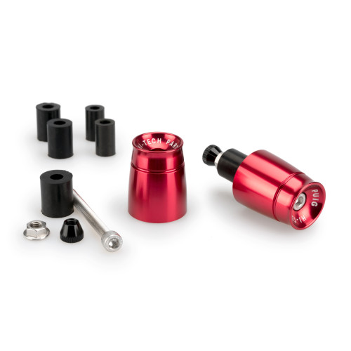 PUIG Sport Bar Ends (Red) 21011R