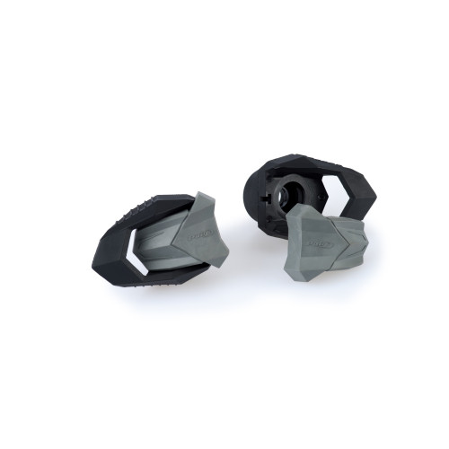 PUIG Puck And Rubber End M10 Screw For Frame Sliders R19 50mm (Black) 3151N