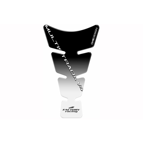 PUIG Spirit Tank Pad With Model Logo (Black) 21423N