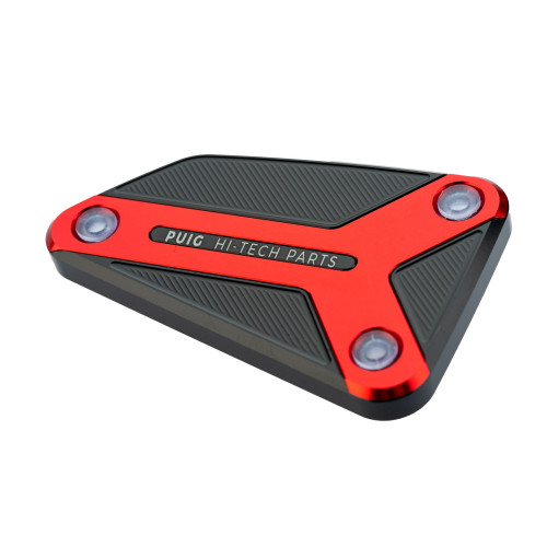 PUIG Brake / Clutch Fluid Tank Cap (Red) 22004R