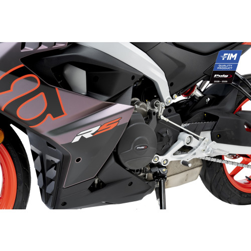 PUIG Engine Covers Track Certified (Black) 22248N