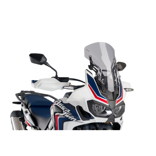 PUIG Adjustable Sport Screen With Support (Light Smoke) 9155H