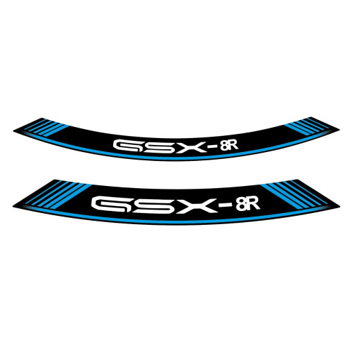 PUIG Wheel Rim Stickers (Blue) 21959A
