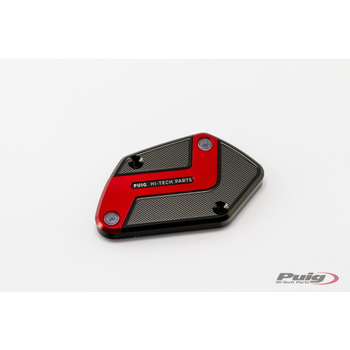 PUIG Front Brake liquid tank cover (Red) 9273R