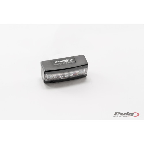 PUIG Aluminium LED Number Plate Light (Black) 5565N