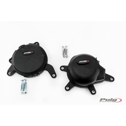 PUIG Engine Protectives Covers (Black) 20141N