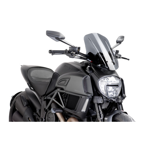 PUIG New Generation Adjustable Touring Screen (Dark Smoke) 7570F