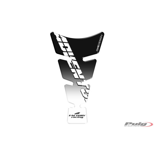 PUIG Spirit Tank Pad With Model Logo (Black) 20482N