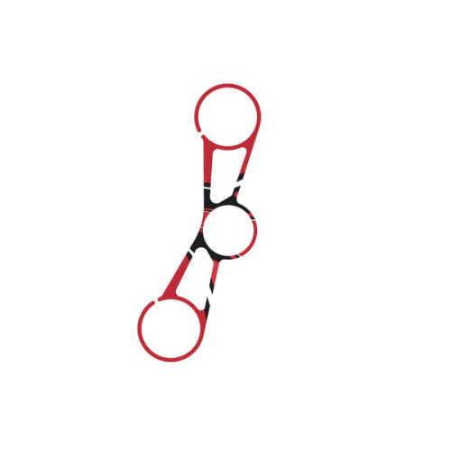 PUIG Radikal Yoke Protector (Red) 8315R