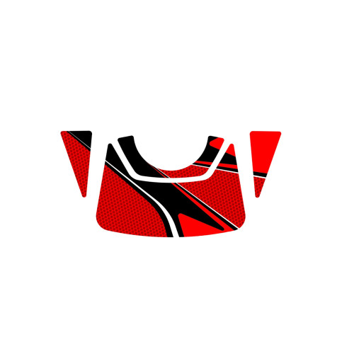 PUIG Radikal Yoke Protector (Red) 8316R