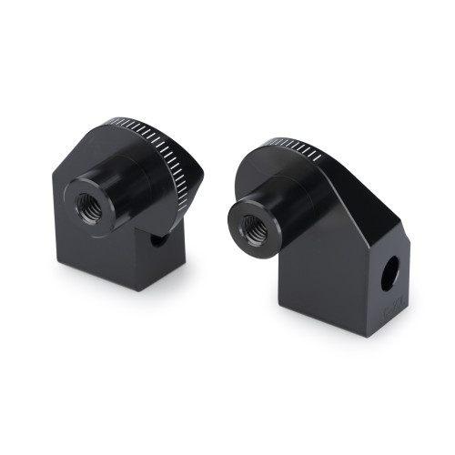 PUIG Footpeg Adaptors (Black) 22639N