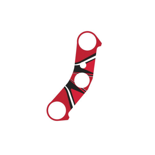 PUIG Radikal Yoke Protector (Red) 6924R