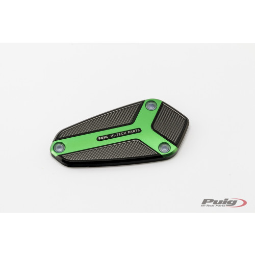 PUIG Front Brake liquid tank cover (Green) 9277V