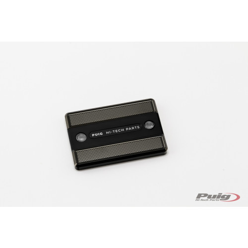 PUIG Front Brake Liquid Tank Cover (Black) 9267N