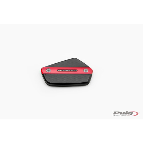 PUIG Front Brake liquid tank cover (Red) 9758R