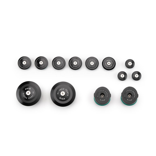 PUIG Alu Chassis Cover (Black) 21536N