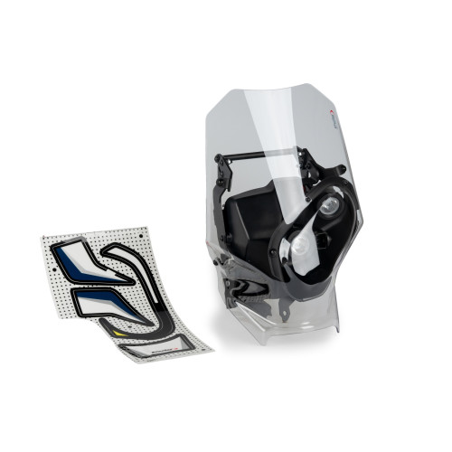 PUIG Rally Sport Semifairing And Screen (Clear) 21903W