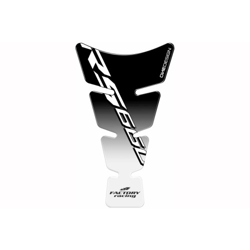 PUIG Spirit Tank Pad With Model Logo (Black) 21422N